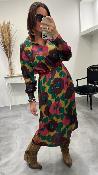 Robe longue multicolore RECEPTIVE