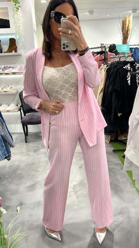 Pantalon fluide rose PVT3JHF IMPERIAL