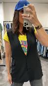 Blazer sans manches noir KXGL0274 KKS