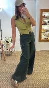 Jeans vert MRK656 MR