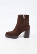 Bottines  en cuir marron  SOLAIA EMILIE K