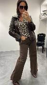 Jeans marron large 50726239
