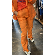 pantalon 100% lin Orange Malo