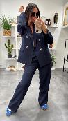 Veste Blazer bleu marine SUREAU G&M