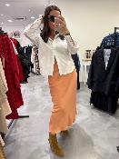 Jupe midi Terracotta  GALVY