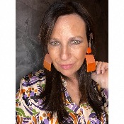 Boucles Oreilles lola Orange