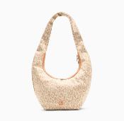 Sac hobo Manelle léopard beige WU