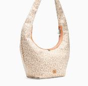 Sac hobo Manelle léopard beige WU