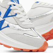 Basket blanche et bleu INES WU BK2660