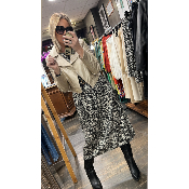 Robe longue à pois Monica