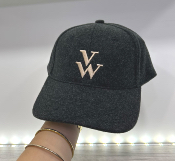 Casquette velours noir CA006