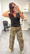 Gilet sans manches chocolat SANTA G&M