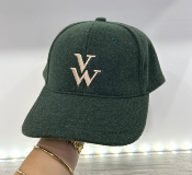 Casquette velours vert CA006