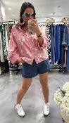 Chemise rose à motifs 053-240012 BSB