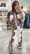 Pantalon large  motifs 053-212010 BSB 