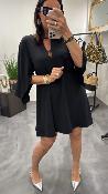 Robe courte noir M2352A MR