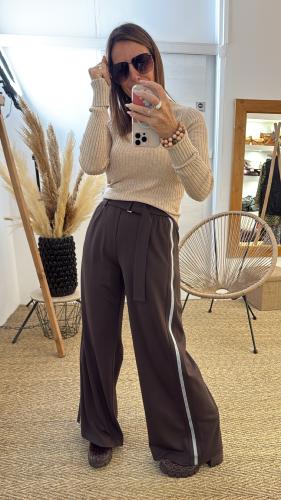 Pantalon marron P7A8KHZ IMPERIAL 