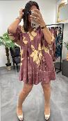 Robe courte fluide uvetta M2394 MR