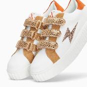 Basket bronze et orange LOUIE BK2752 WU