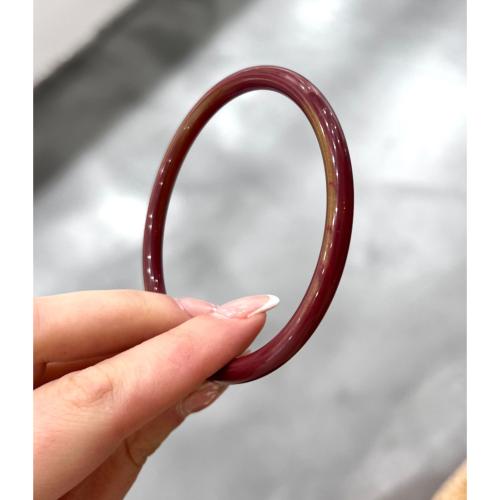 Bracelet mini jonc violet