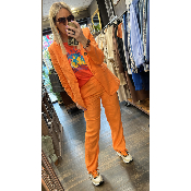 pantalon 100% lin Orange Malo