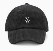 Casquette velours noir Vanessa Wu 