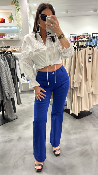 Pantalon jeans flare marine SONNY