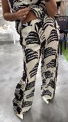 Pantalon large à motifs 053-212031 BSB 