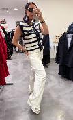 Pantalon blanc strass 50944249
