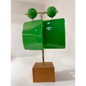 Boucles Oreilles lola vert