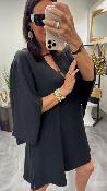 Robe courte noir M2352A MR