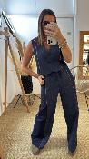 Pantalon fluide Marine P7A0KGZ IMPERIAL 