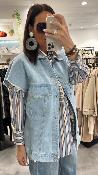 Chemise oversize à rayures CEP1WLOU DIXIE