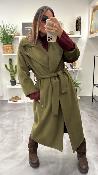 Manteau long Kaki A36A0307 Souvenir