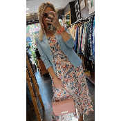 Robe longue butterfly Ophely