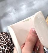 Bracelet manchette beige