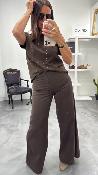 Jeans marron MRK656 MR