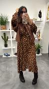 Robe chemise à pois ALQHYDFA DIXIE