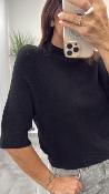 Pull manches courtes noir M3025857 IMPERIAL