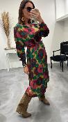 Robe longue multicolore RECEPTIVE