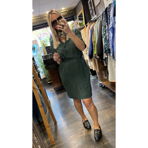 Robe courte graphique Zoé