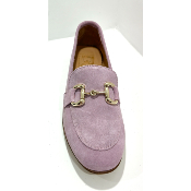Mocassin cuir lilas CM2825