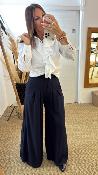 Pantalon fluide à pinces Marine  P3ZQJHX IMPERIAL 