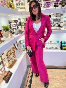 Veste blazer rose satin Jacinta 30407113