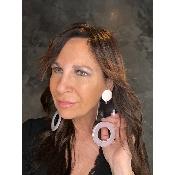 Boucles Oreilles blanc
