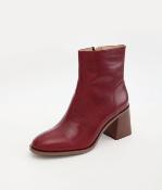 Bottines bordeaux VICTORIA Emilie K
