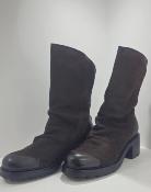 Bottines cuir marron S040 