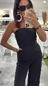 Combinaison bustier noir M8335P MR