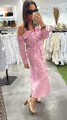 Robe asymétrique rose 053-211032 BSB