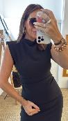Robe longue noir ELODIA ANGE